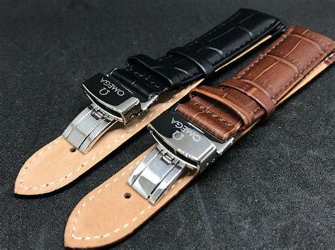 omega watch straps australia|authentic leather omega watch strap.